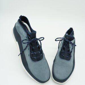 Wolf & Shepherd Crossover Mid Sneakers Mens Blue Nubuck Suede‎ 14